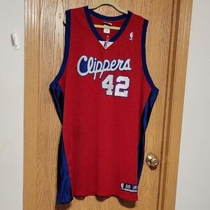 Reebok NBA Los Angeles Clippers Elthon Brand Jersey Size 60